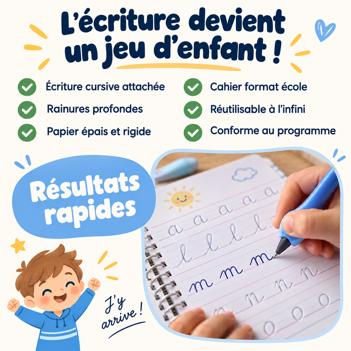 Le Cahier Magique qui donne envie d'apprendre