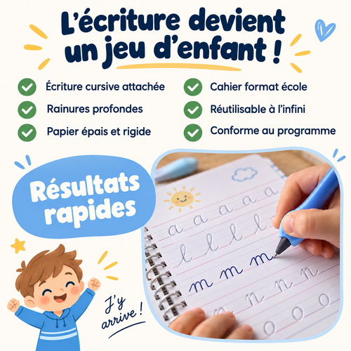 Le Cahier Magique qui donne envie d'apprendre