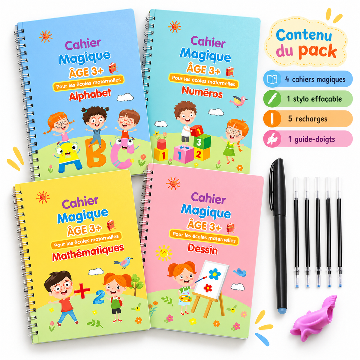 Le Cahier Magique qui donne envie d'apprendre